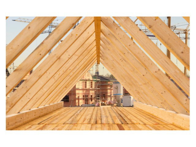 Timber frame roof