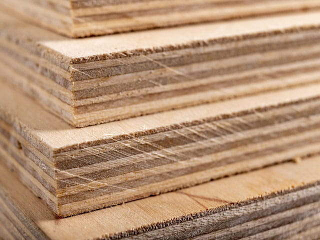 Photo of different types of plywood